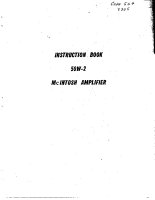 McIntosh 50W-2 - Service manual